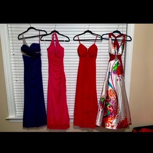 Beautiful evening and or prom dresses 50 each